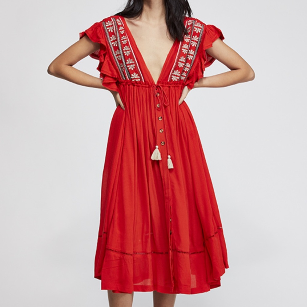 FREE PEOPLE Midi Dress